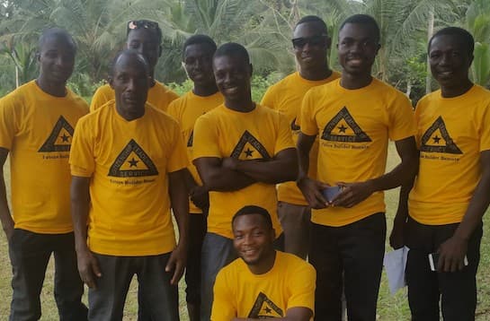 Future Builder Scouts volunteers